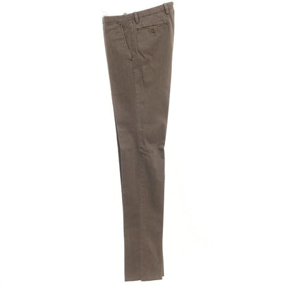 [New Outlet] SANTANIELLO Stretch Cotton Polyester Slacks Pants Ash Brown [Size 44] [BRW] [S/S/A/W] [Condition Rank N-] [Men&