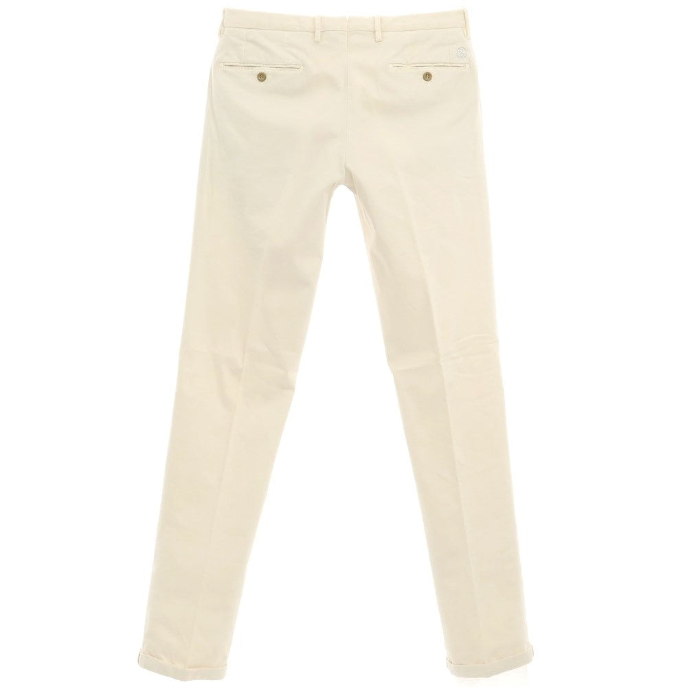 [New Outlet] SANTANIELLO Stretch Cotton Slacks Pants Light Beige [Size 46] [BEI] [S/S/A/W] [Condition Rank N-] [Men&