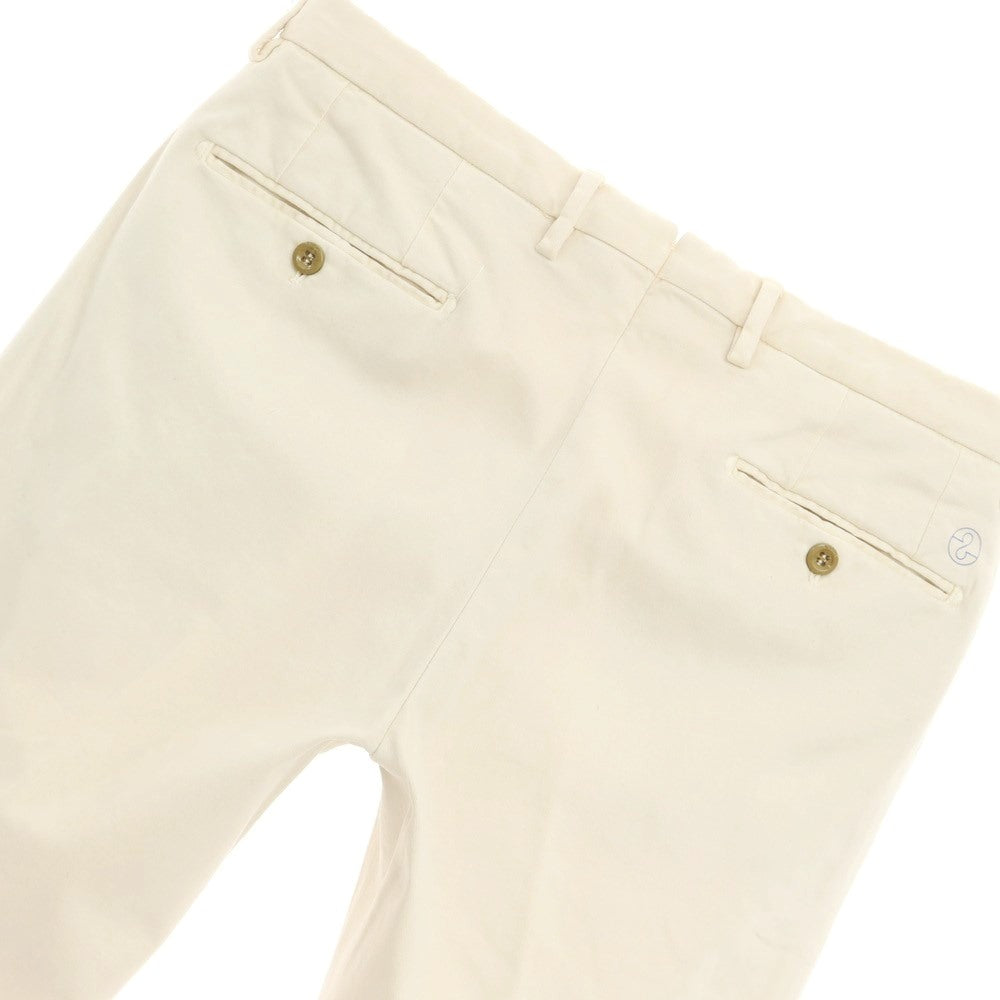 [New Outlet] SANTANIELLO Stretch Cotton Slacks Pants Light Beige [Size 46] [BEI] [S/S/A/W] [Condition Rank N-] [Men&