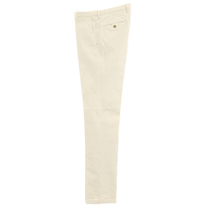 [New Outlet] SANTANIELLO Stretch Cotton Slacks Pants Light Beige [Size 46] [BEI] [S/S/A/W] [Condition Rank N-] [Men&