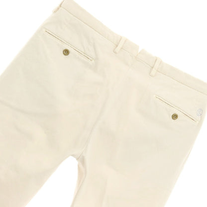 [New Outlet] SANTANIELLO Stretch Cotton Slacks Pants Light Beige [Size 48] [BEI] [S/S/A/W] [Condition Rank N-] [Men&