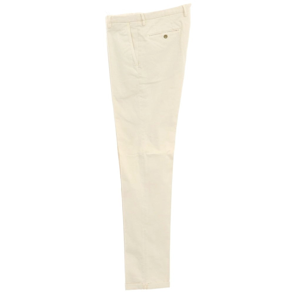 [New Outlet] SANTANIELLO Stretch Cotton Slacks Pants Light Beige [Size 48] [BEI] [S/S/A/W] [Condition Rank N-] [Men&