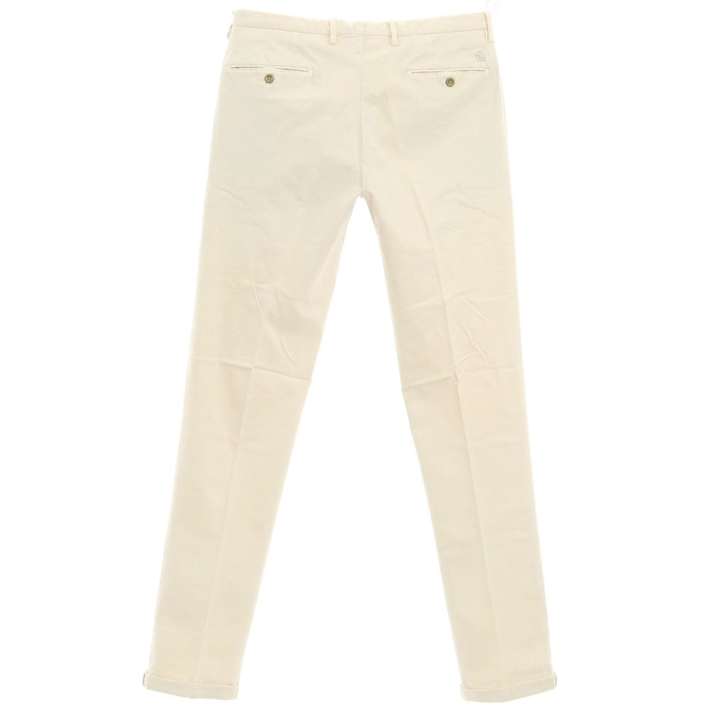 [New Outlet] SANTANIELLO Stretch Cotton Slacks Pants Light Beige [Size 48] [BEI] [S/S/A/W] [Condition Rank N-] [Men&