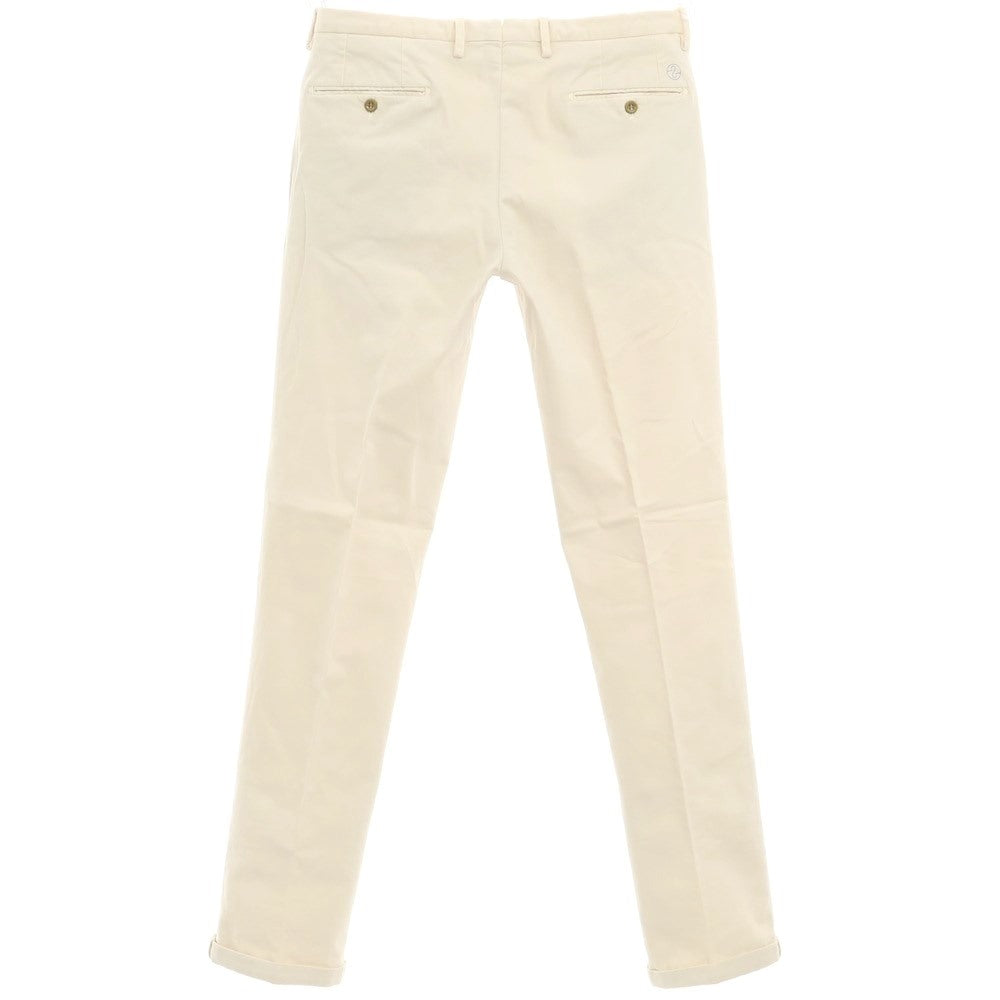 [New Outlet] SANTANIELLO Stretch Cotton Slacks Pants Light Beige [Size 48] [BEI] [S/S/A/W] [Condition Rank N-] [Men&