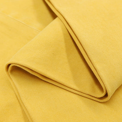 [New Outlet] SANTANIELLO Stretch Cotton Slacks Pants Yellow [Size 48] [YEL] [S/S/A/W] [Condition Rank N-] [Men&