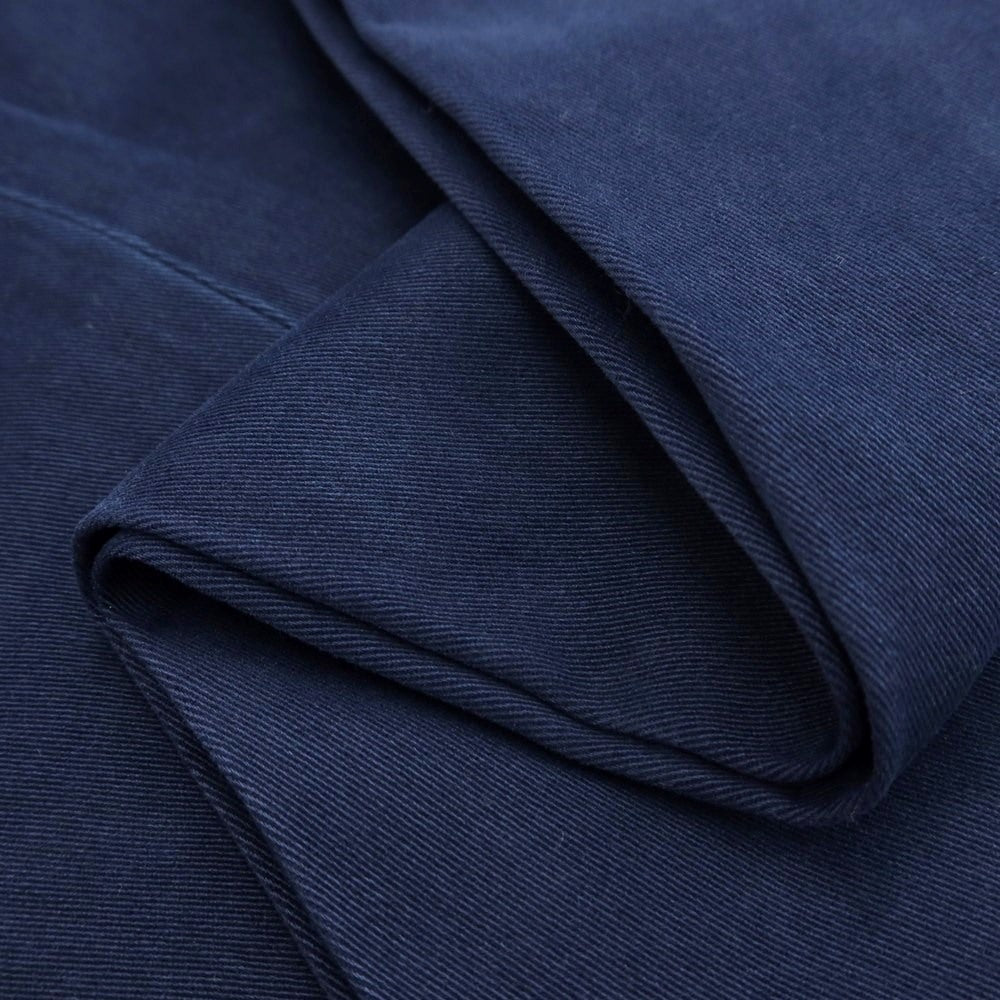 [New] SANTANIELLO Stretch Cotton Slacks Pants Navy [Size 46] [NVY] [S/S/A/W] [Condition Rank N] [Men&