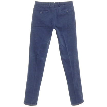 [New] SANTANIELLO Stretch Cotton Slacks Pants Navy [Size 48] [NVY] [S/S/A/W] [Condition Rank N] [Men&
