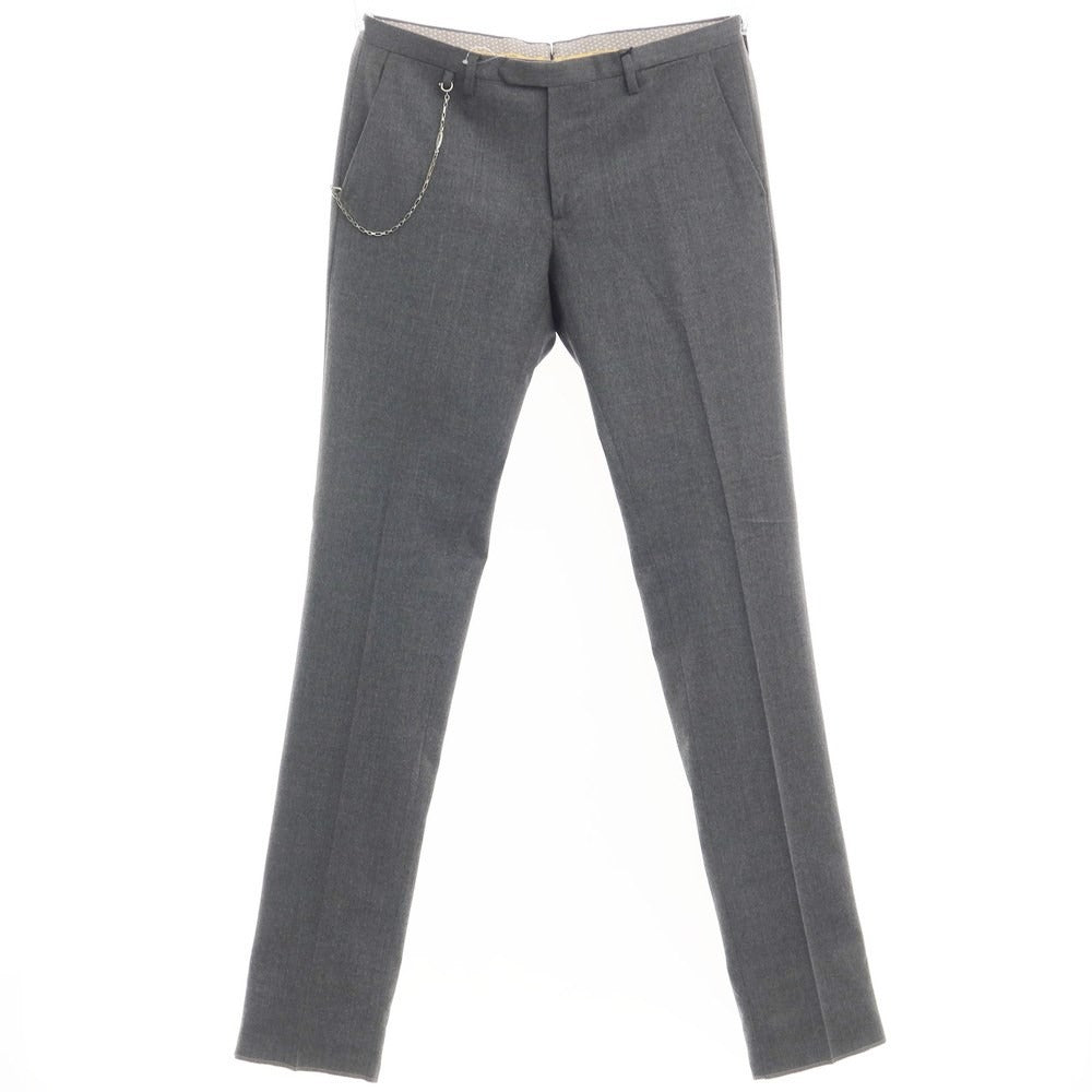 [New] SANTANIELLO Wool Casual Slacks Pants Gray [Size 50] [GRY] [A/W] [Condition Rank N] [Men&