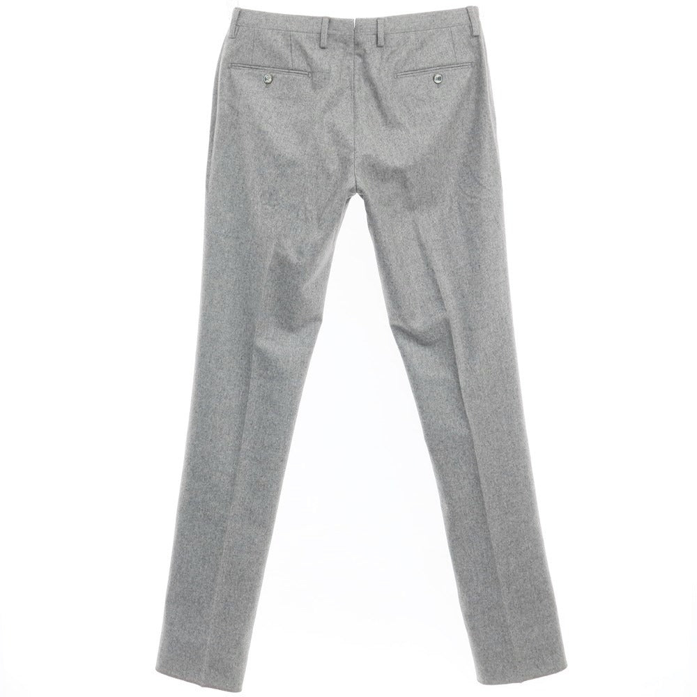 [New] SANTANIELLO Wool Casual Slacks Pants Light Gray [Size 50] [GRY] [A/W] [Condition Rank N] [Men&