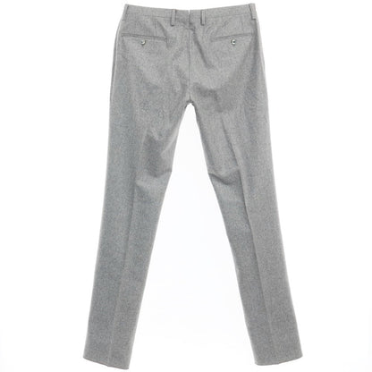 [New] SANTANIELLO Wool Casual Slacks Pants Light Gray [Size 50] [GRY] [A/W] [Condition Rank N] [Men&