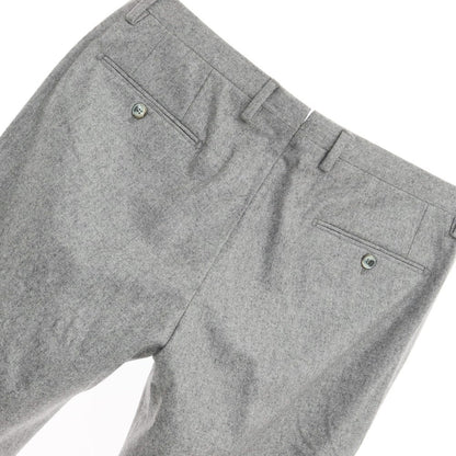 [New] SANTANIELLO Wool Casual Slacks Pants Light Gray [Size 50] [GRY] [A/W] [Condition Rank N] [Men&