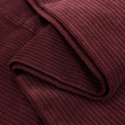 [New] SANTANIELLO Cotton Corduroy Pants Slacks Burgundy [Size 52] [RED] [A/W] [Condition Rank N] [Men&