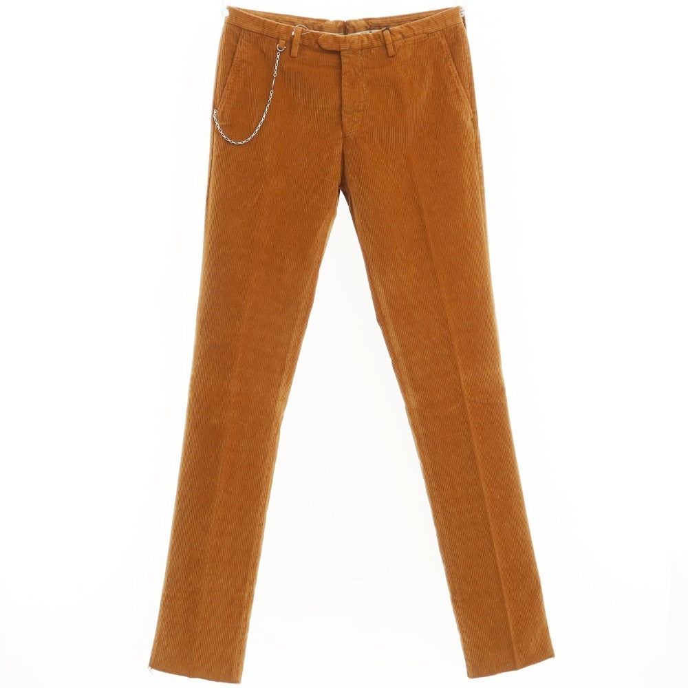 [New] SANTANIELLO Cotton Corduroy Pants Slacks Orange Brown [Size 50] [BRW] [A/W] [Condition Rank N] [Men&