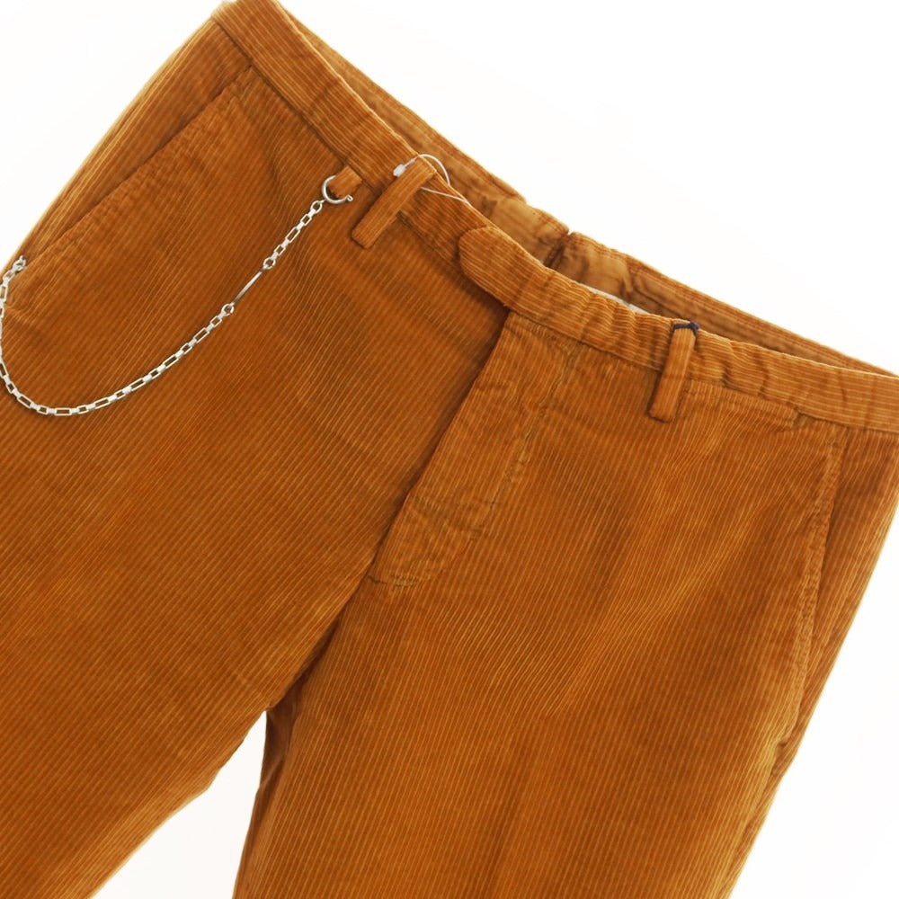 [New] SANTANIELLO Cotton Corduroy Pants Slacks Orange Brown [Size 50] [BRW] [A/W] [Condition Rank N] [Men&