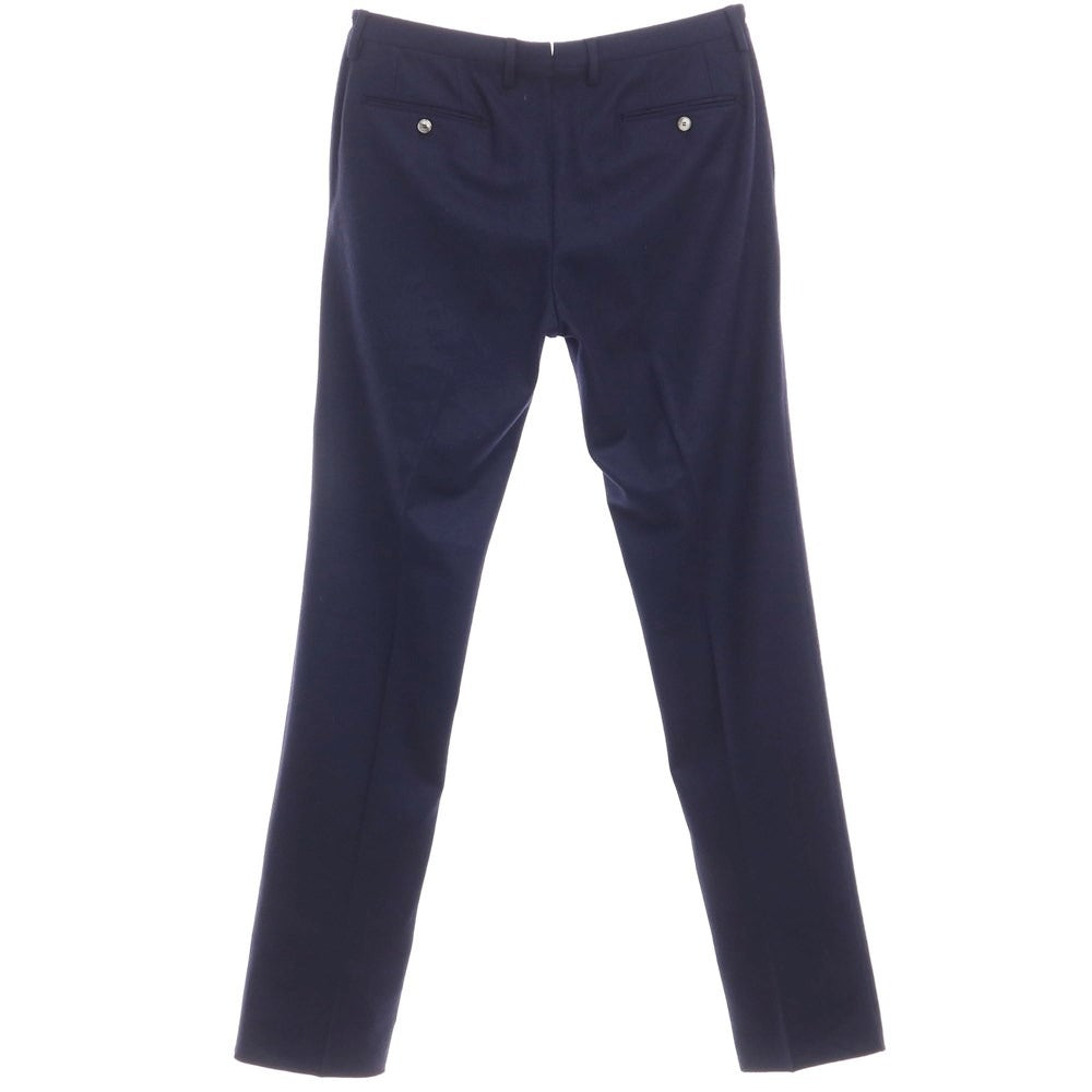 [New] SANTANIELLO Wool Nylon Casual Slacks Pants Dark Navy [Size 52] [NVY] [A/W] [Condition Rank N] [Men&