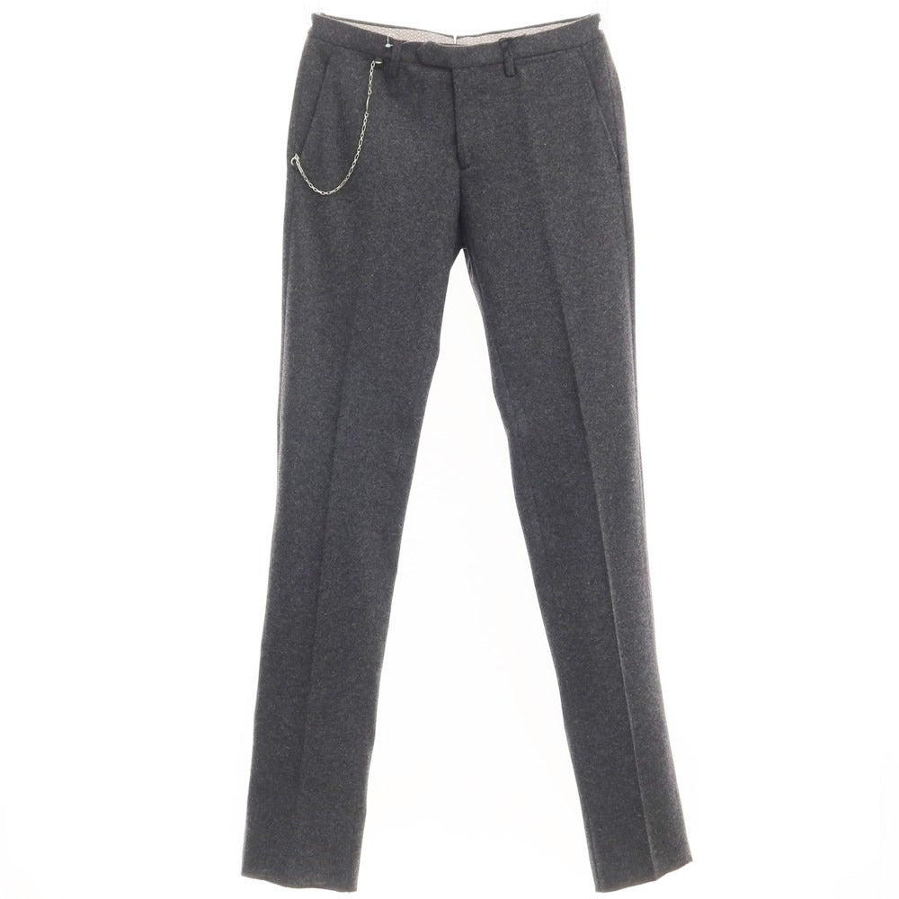 [New] SANTANIELLO Wool Nylon Casual Slacks Pants Gray [Size 46] [GRY] [A/W] [Condition Rank N] [Men&