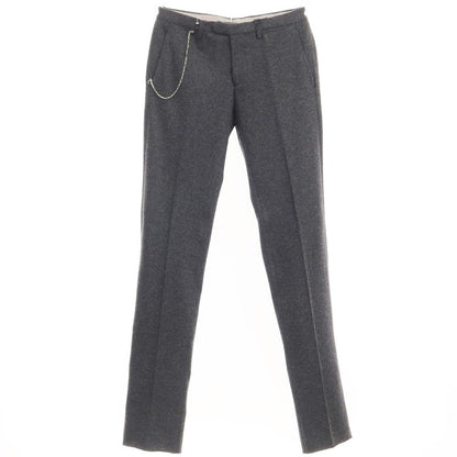 [New] SANTANIELLO Wool Nylon Casual Slacks Pants Gray [Size 46] [GRY] [A/W] [Condition Rank N] [Men&