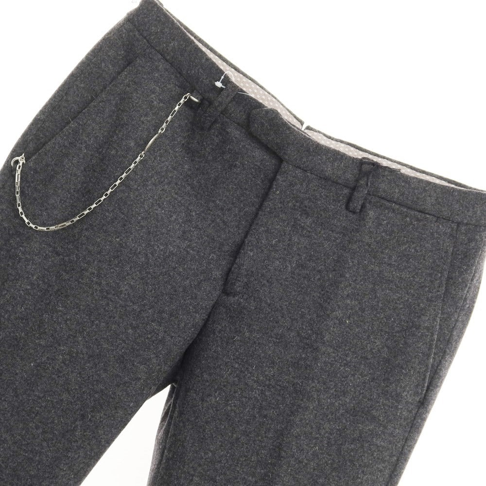 [New] SANTANIELLO Wool Nylon Casual Slacks Pants Gray [Size 46] [GRY] [A/W] [Condition Rank N] [Men&