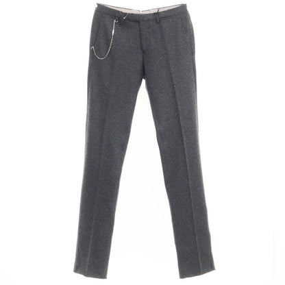 [New] SANTANIELLO Wool Nylon Casual Slacks Pants Dark Gray [Size 46] [GRY] [A/W] [Condition Rank N] [Men&