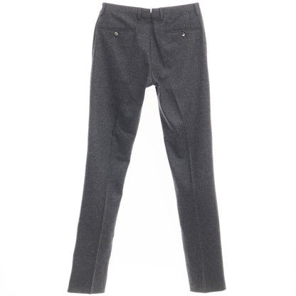 [New] SANTANIELLO Wool Nylon Casual Slacks Pants Dark Gray [Size 46] [GRY] [A/W] [Condition Rank N] [Men&