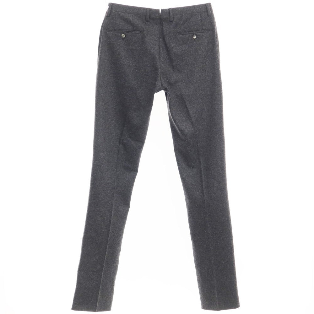 [New] SANTANIELLO Wool nylon casual slacks, dark grey [Size 48] [GRY] [A/W] [Condition rank N] [Men&