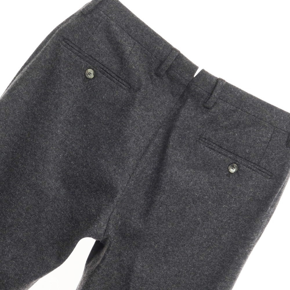 [New] SANTANIELLO Wool nylon casual slacks, dark grey [Size 48] [GRY] [A/W] [Condition rank N] [Men&