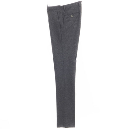 [New] SANTANIELLO Wool Nylon Casual Slacks Pants Dark Gray [Size 48] [GRY] [A/W] [Condition Rank N] [Men&