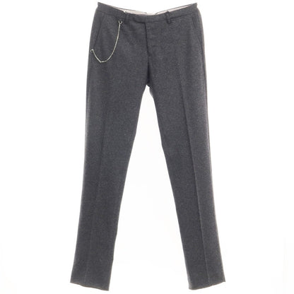 [New] SANTANIELLO Wool Nylon Casual Slacks Pants Dark Gray [Size 50] [GRY] [A/W] [Condition Rank N] [Men&