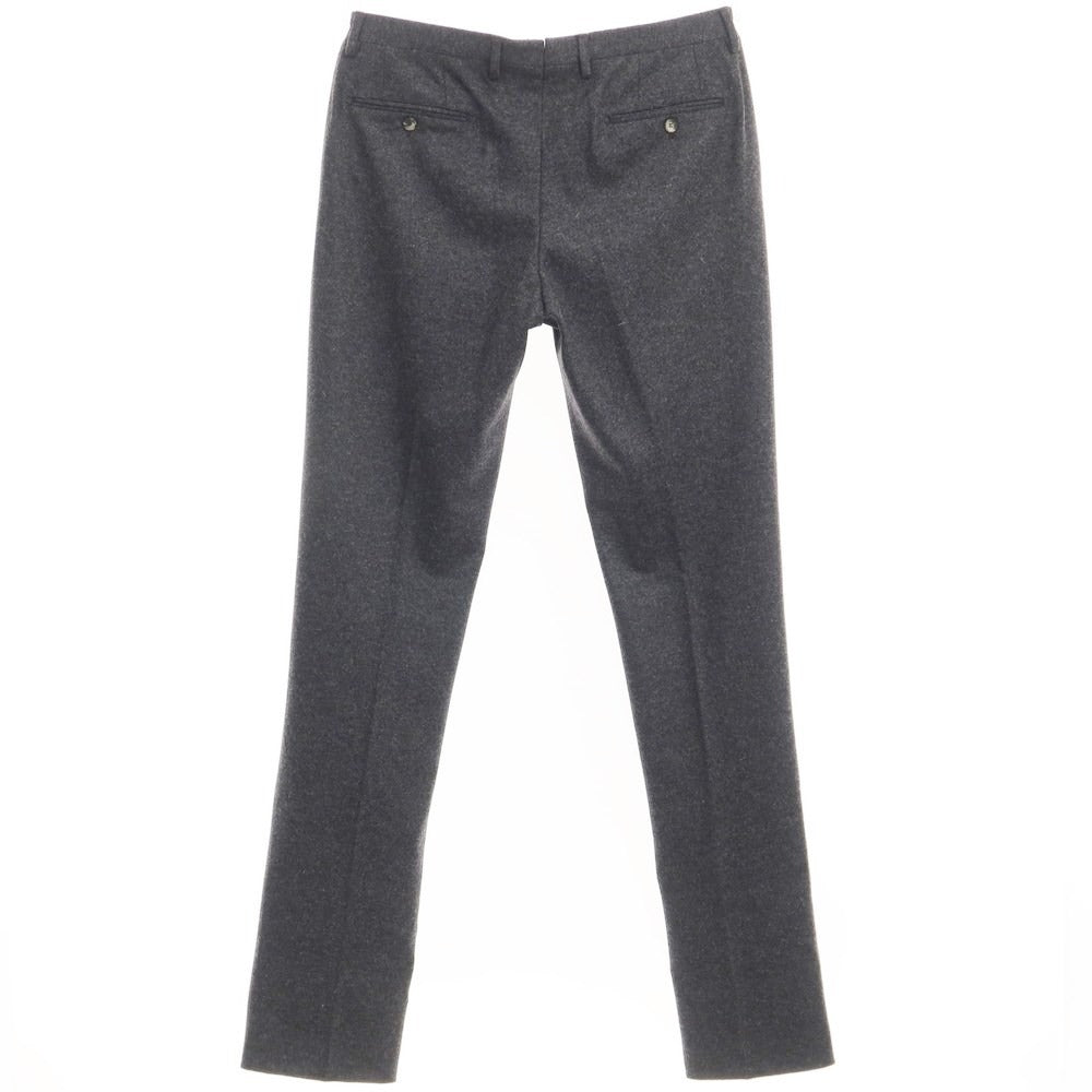 [New] SANTANIELLO Wool Nylon Casual Slacks Pants Dark Gray [Size 50] [GRY] [A/W] [Condition Rank N] [Men&