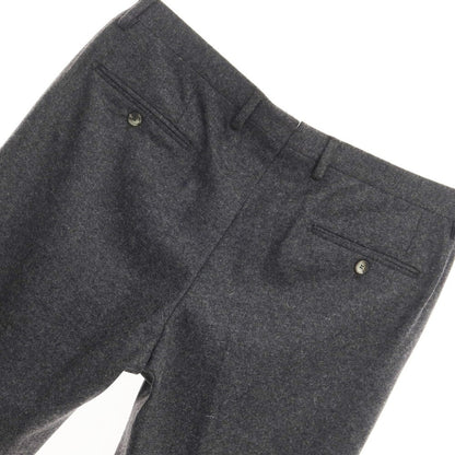 [New] SANTANIELLO Wool Nylon Casual Slacks Pants Dark Gray [Size 50] [GRY] [A/W] [Condition Rank N] [Men&