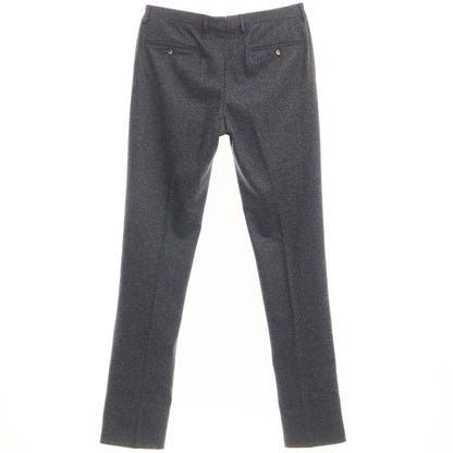 [New] SANTANIELLO Wool Nylon Casual Slacks Pants Dark Gray [Size 50] [GRY] [A/W] [Condition Rank N] [Men&