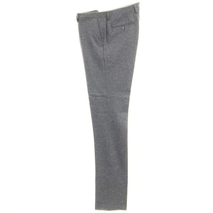 [New] SANTANIELLO Wool Nylon Casual Slacks Pants Gray [Size 52] [GRY] [A/W] [Condition Rank N] [Men&