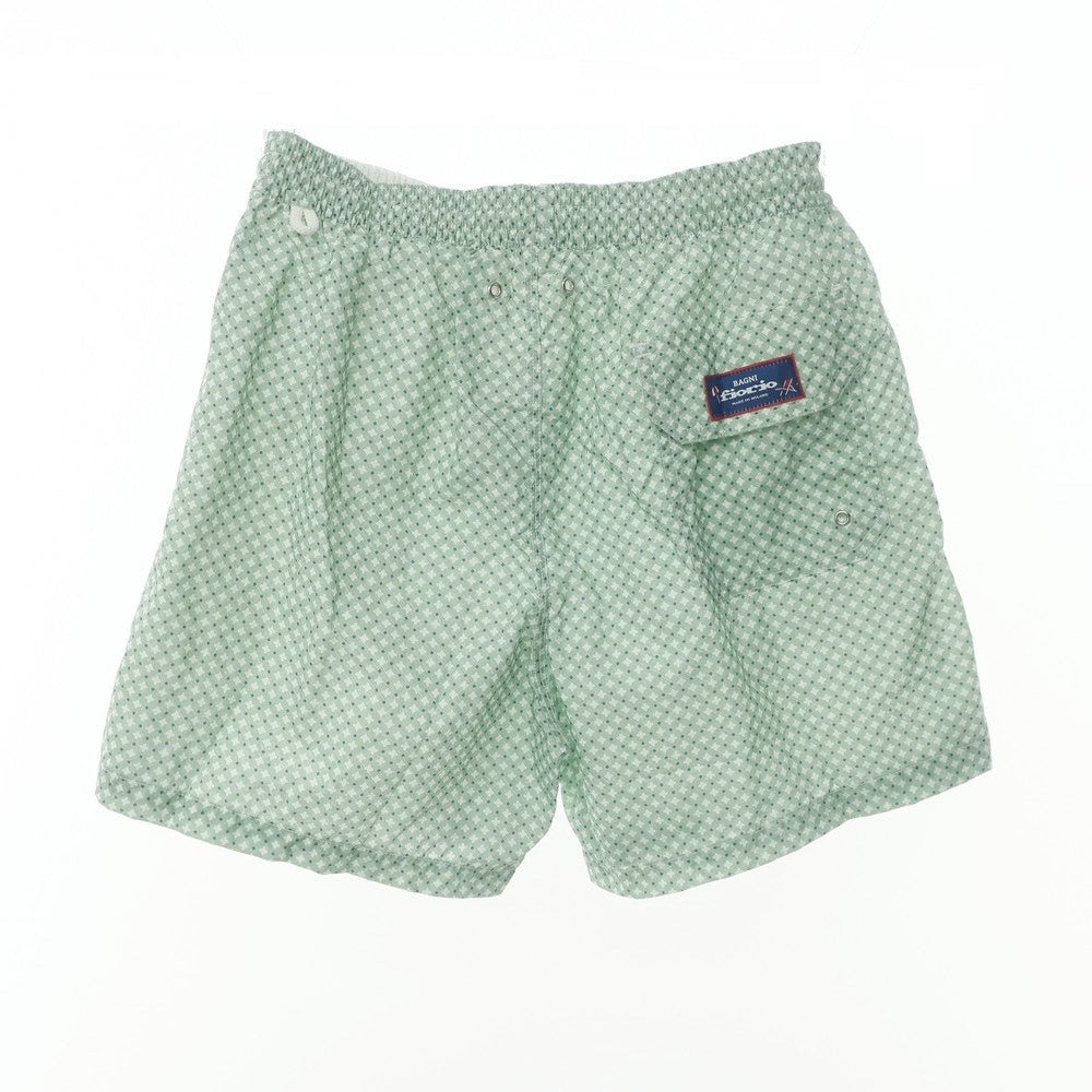 [New] FIORIO Small Pattern Swimwear, Green [Size S] [GRN] [S/S] [Condition Rank N] [Men&