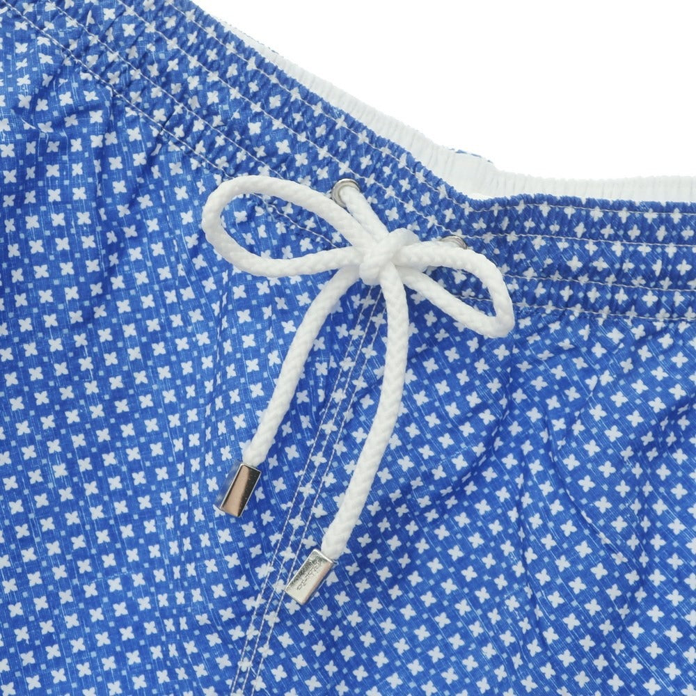 [New] FIORIO Small Pattern Swimwear Swimsuit Blue x White [Size S] [BLU] [S/S] [Condition Rank N] [Men&