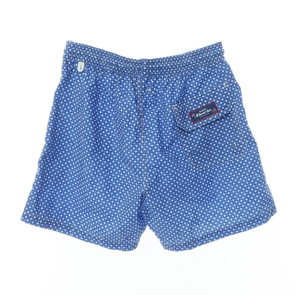 [New] FIORIO Small Pattern Swimwear Swimsuit Blue x White [Size S] [BLU] [S/S] [Condition Rank N] [Men&