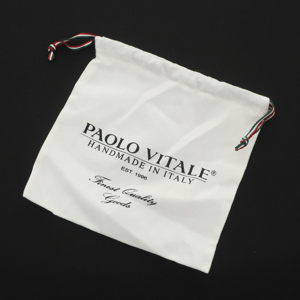 [New] PAOLO VITALE Leather Belt Black [Size 80] [BLK] [S/S/A/W] [Condition Rank N] [Men&