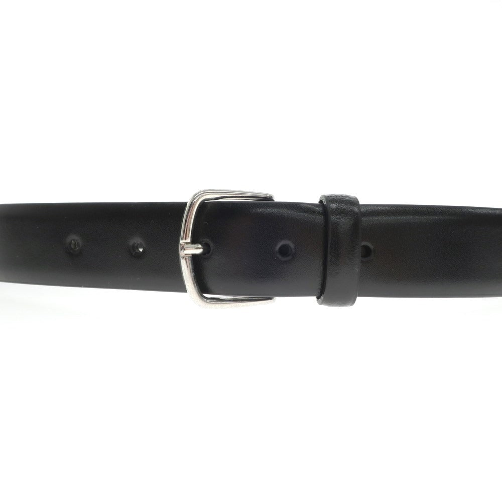 [New] PAOLO VITALE Leather Belt Black [Size 80] [BLK] [S/S/A/W] [Condition Rank N] [Men&