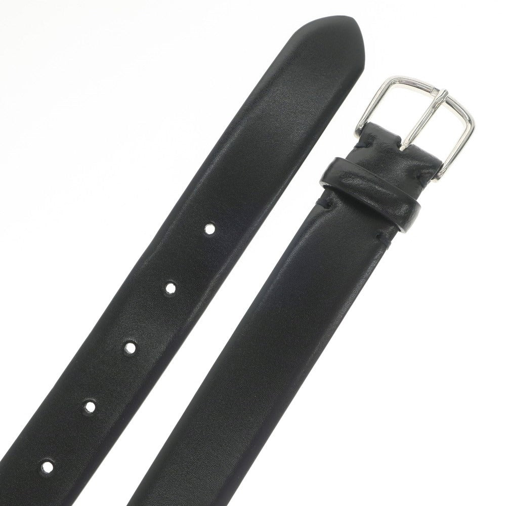 [New] PAOLO VITALE Leather Belt Black [Size 80] [BLK] [S/S/A/W] [Condition Rank N] [Men&