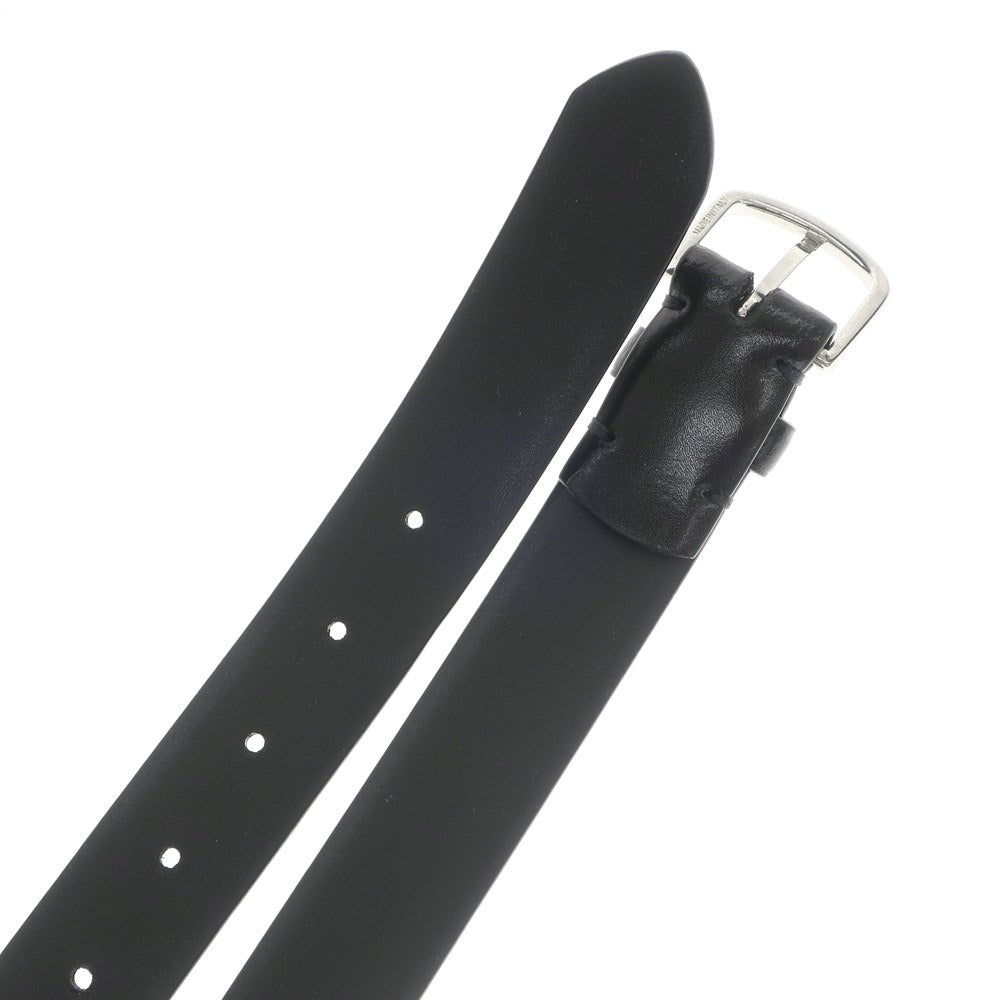 [New] PAOLO VITALE Leather Belt Black [Size 80] [BLK] [S/S/A/W] [Condition Rank N] [Men&