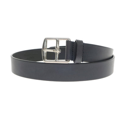 [New Outlet] PAOLO VITALE Leather Belt Black Navy [Size 85] [NVY] [S/S/A/W] [Condition Rank N-] [Men&