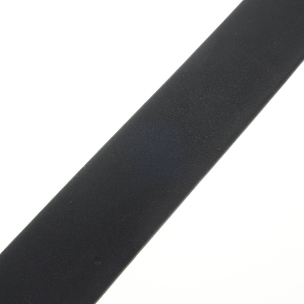 [New Outlet] PAOLO VITALE Leather Belt Black Navy [Size 85] [NVY] [S/S/A/W] [Condition Rank N-] [Men&