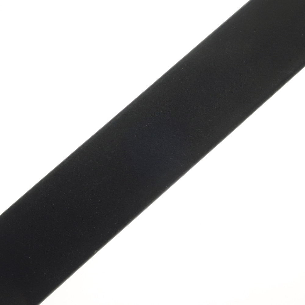 [New] PAOLO VITALE Leather Belt Black Navy [Size 85] [NVY] [S/S/A/W] [Condition Rank N] [Men&
