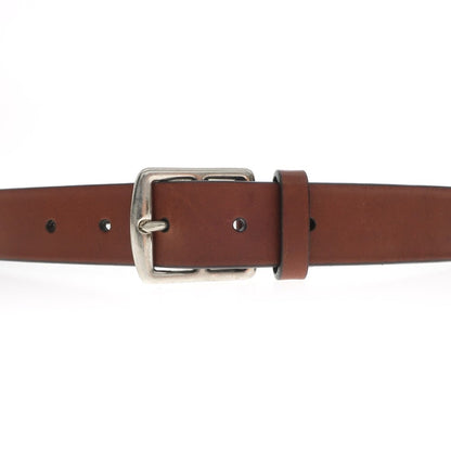 [New Outlet] PAOLO VITALE Leather Belt Brown [Size 85] [BRW] [S/S/A/W] [Condition Rank N-] [Men&