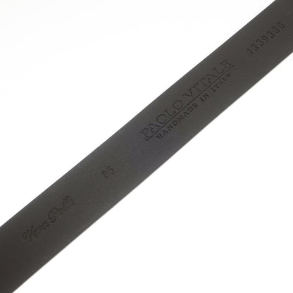 [New Outlet] PAOLO VITALE Leather Belt Brown [Size 85] [BRW] [S/S/A/W] [Condition Rank N-] [Men&