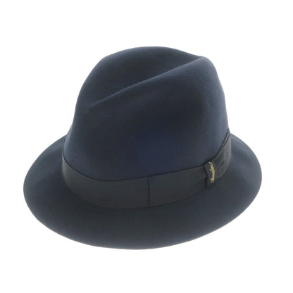 [New] Borsalino rabbit fur felt hat, navy [Size 58] [NVY] [A/W] [Condition Rank N] [Men&