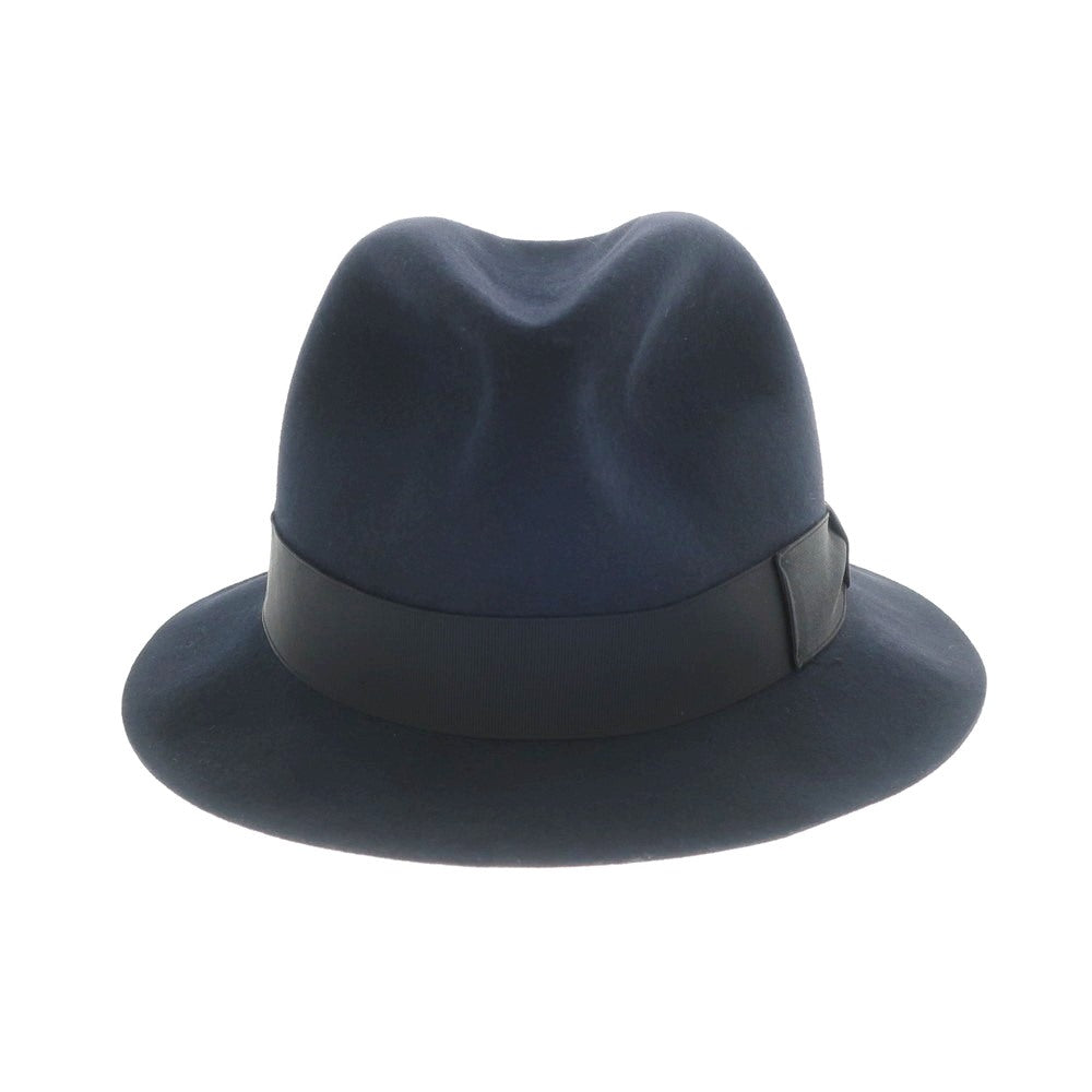 [New] Borsalino rabbit fur felt hat, navy [Size 58] [NVY] [A/W] [Condition Rank N] [Men&