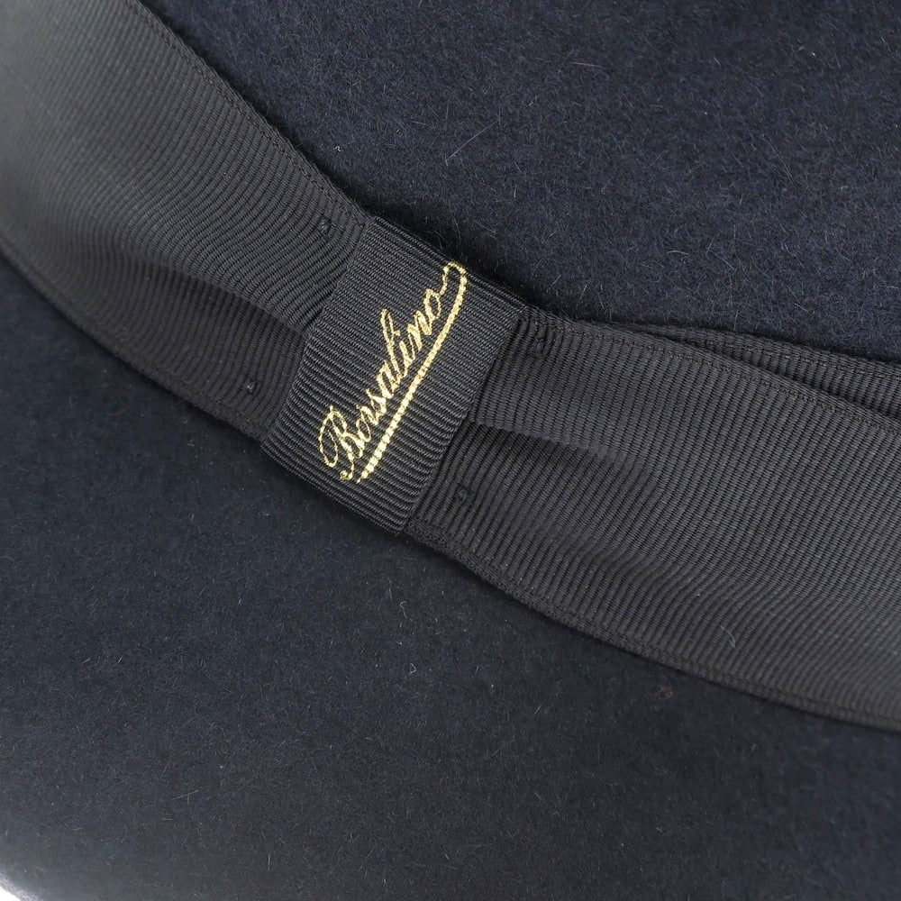 [New] Borsalino rabbit fur felt hat, navy [Size 58] [NVY] [A/W] [Condition Rank N] [Men&