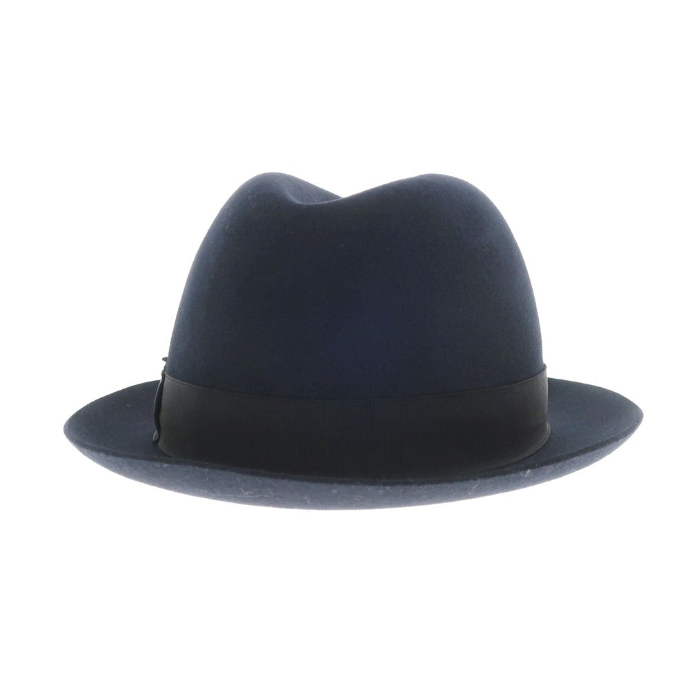 [New] Borsalino rabbit fur felt hat, navy [size 60] [NVY] [A/W] [Condition rank N] [Men&