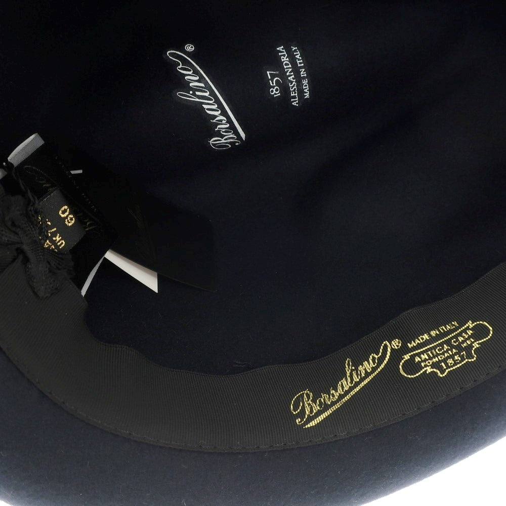[New] Borsalino rabbit fur felt hat, navy [size 60] [NVY] [A/W] [Condition rank N] [Men&