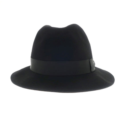 [New] Borsalino rabbit fur felt hat in black [Size 60] [BLK] [A/W] [Condition Rank N] [Men&